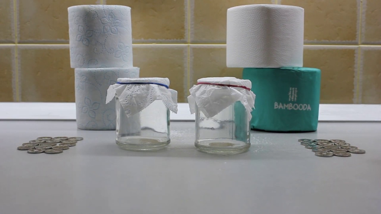Bambooda vs restul | Testul de rezistență la umezeală