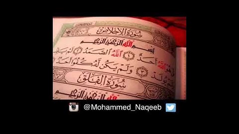 سورة الاخلاص - محمد النقيب