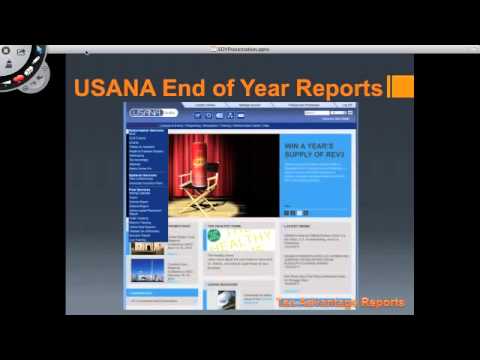 USANA End of Year Reports Training