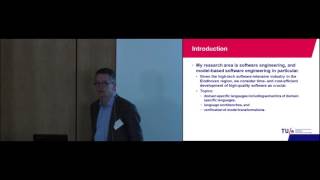 “Model Driven Engineering and Functional Safety” Prof. Mark van den Brand (MODELSWARD 2015)