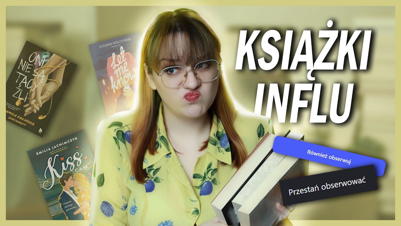 CZYTAM KSIĄŻKI INFLUENCERÓW Z BOOKMEDIÓW: MrukBooki, Charmingbooks, Zocharett