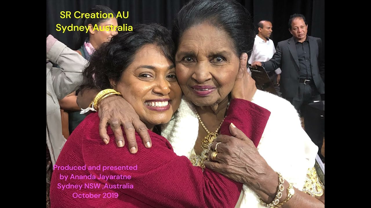 Veteran Singer Latha Walpola in Sydney Oct 2019