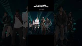 BTS performing '2.0' at iHeartRadio Music Festival j-hope verse #bts #jhope #hobi