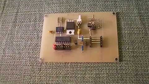 R2-D2 Front logic Display circuit board