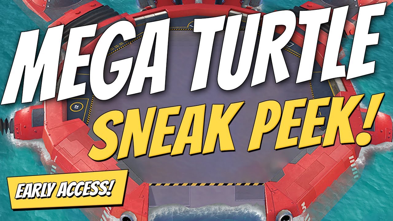 Boom Beach Mega Turtle Sneak Peek!
