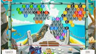Facebook - Bubble Island - Stage 9 Level 5 - Walkthrough