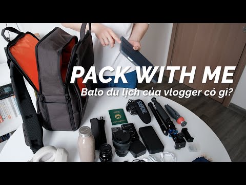 #2023 PACK WITH ME | Balo Du Lịch Của Vlogger Có Gì? | KIRA