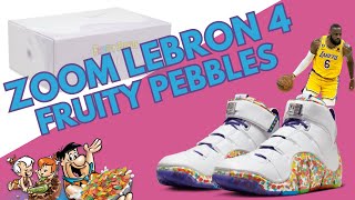 Zoom Lebron 4  |  Fruity Pebbles  |  Lebron James  |  IN-HAND LOOK