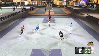 NBA 2K20 NO LOOK PASS FOR THE ASSIST !!!!( NEEDLE THREADER )