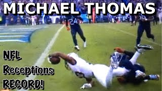 Michael Thomas Breaks the NFL Single-Season Receptions Record!