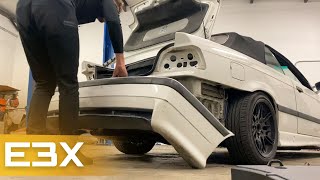 How To Remove BMW E36 Bumper!