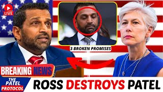 Rep. Ross DESTROYS FBI Director Kash Patel: "You Flunked Your Own Test" — 3 Names, 3 Broken Promises