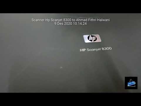 Scanner Hp Scanjet 8300 to Ahmad Fitri Halwani test dulu