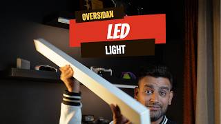 Oversidan LED Light #ikea #studio #video