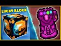 T Gaming Thử Thách Chế Tạo Lucky Block Siêu Vip ?? Găng Tay Vip Hơn Găng Tay Vô Cực Thanos