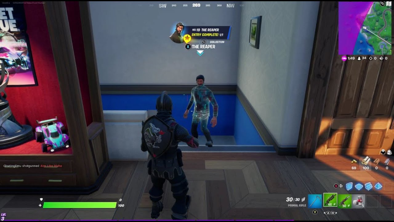 The Reaper Character #19 Location Fortnite (Battle Royale)