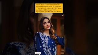 Saboor Aly Stuns in Elegant Asim Jofa Designer Dress | Latest Celebrity Look✨👗 #Shorts#sabooraly#fyp