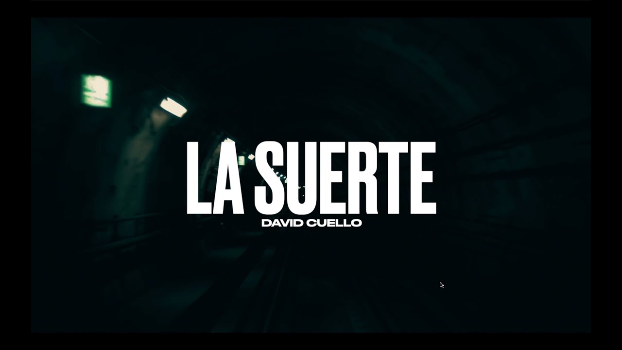 Watch David Cuello - La Suerte on YouTube Watch David Cuello - La Suerte on YouTube