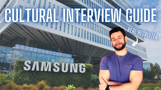 How to Show You Are a Culture Fit in Your Interview With Samsung