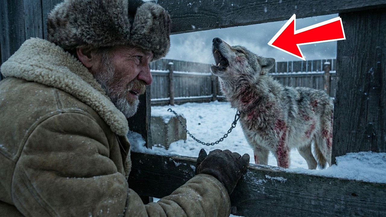 Он нашел истерзанного хищника на цепи. Никто в деревне не верил, что волк отплатит ТАКИМ добром.