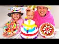 Kids Song with Maya and Mary about a cake for mom's birthday