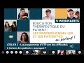 Webinaire etp 1 ducation thrapeutique du patient et inclusion des patientes