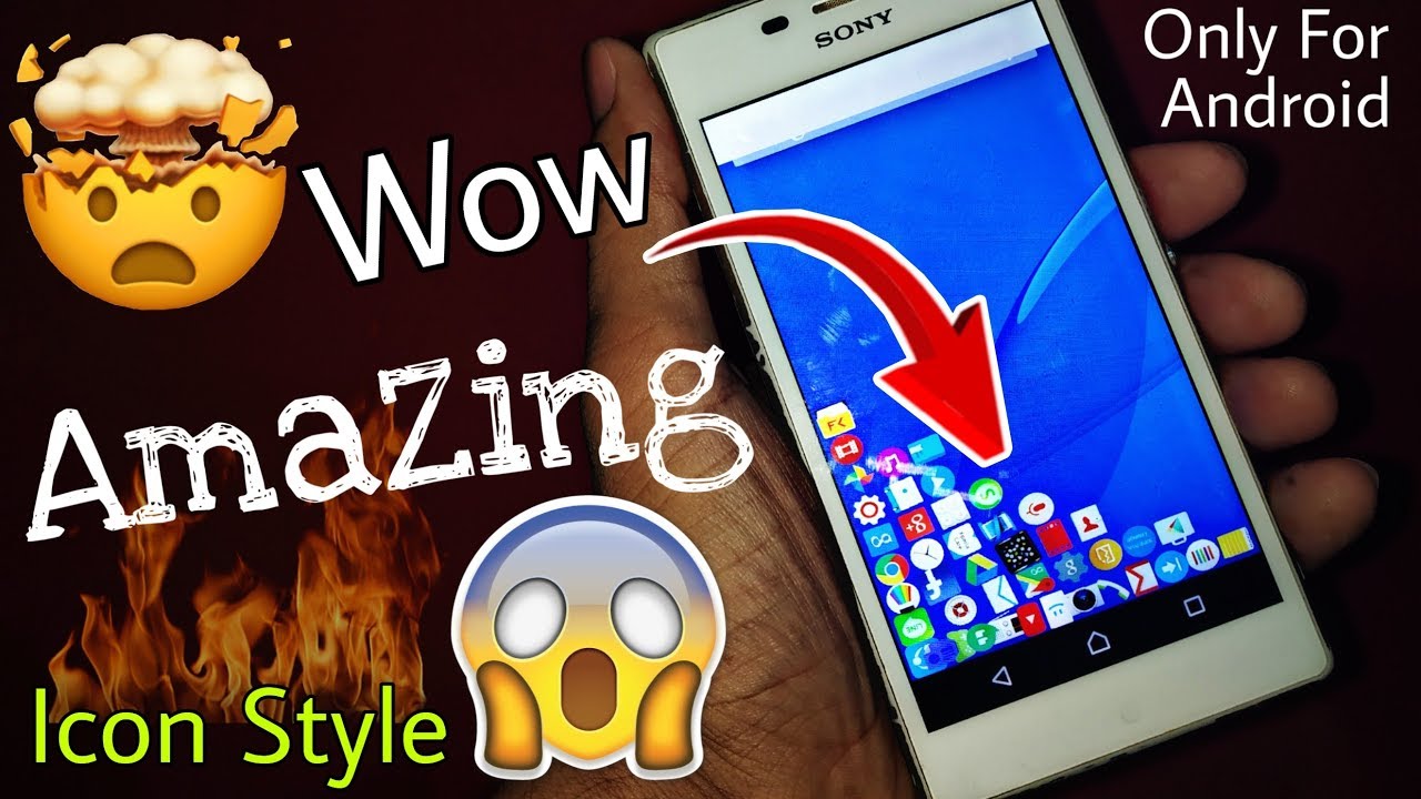 Make your icon fall by gravity || amazing android mobile tips