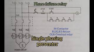 Single phasing preventer ( Phase failure relay)