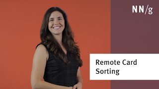 Remote Card Sorting