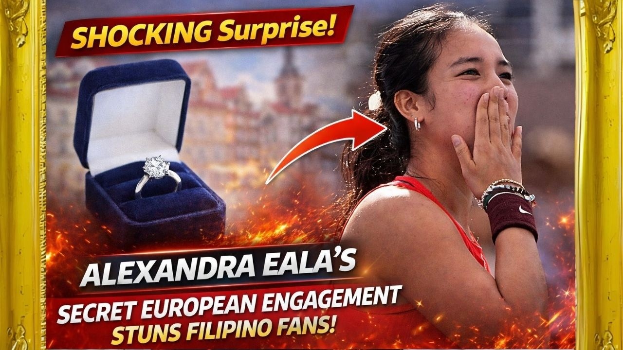 SHOCKING Surprise! Alexandra Eala’s Secret European Engagement Stuns Filipino Fans!