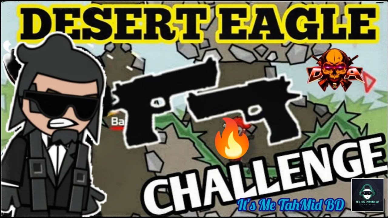 Mini Militia DESERT EAGLE Only Gameplay | Challenge | It's Me TahMid BD