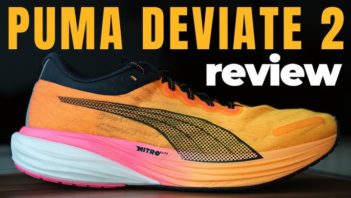 PUMA DEVIATE NITRO 2  Una polivalente con placa de carbono que puede usar  todo el mundo - Correr una Maratón - Review de Garmin, Polar, Suunto,  COROS