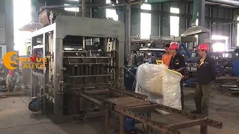 Hollow block making machine QT6-15  hydraulic molding machine