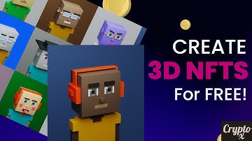 Top 5 Websites To Create Free 3D NFTs | Create 3D NFTs | Free 3D Voxel Characters | 3D NFT Software