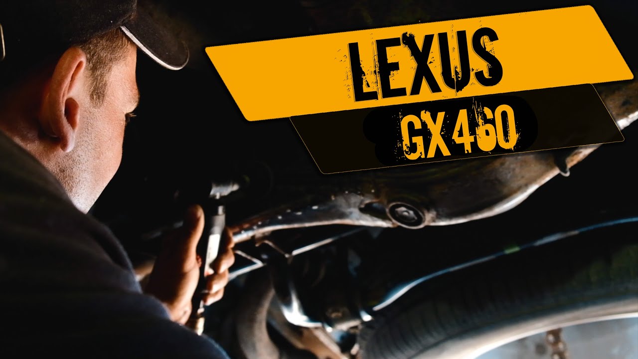 Обработка рамы внедорожника Lexus GX 460 антикоррозийным материалом ...