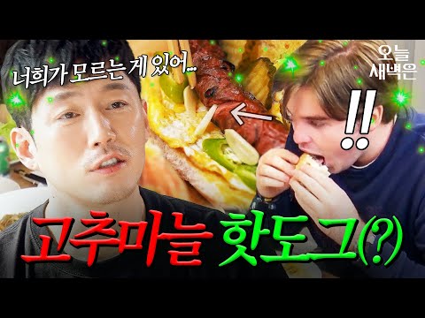 외국인에게 고추마늘 핫도그를 대접해 봤다｜늦기 전에 어학연수 샬라샬라｜JTBC 250322 방송