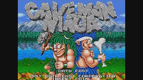 20 Mins Of...Caveman Ninja Intro (US/Arcade)