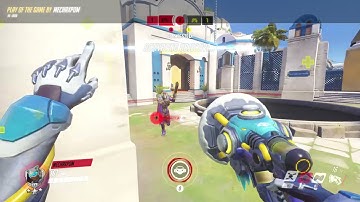 I just save my team by push reaper to hole [Overwatch Highlight by MECHAxPOM]