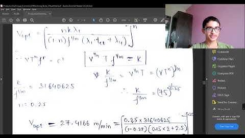 Tool Cost Minimize Numerical Example Question Solved Practice |EOM 5|Production Technique|Mechanical
