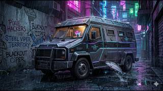 Meta City Noir: Check Out My NEW RIDE! (Armored Van Reveal) 🚐💨#metacitypatrol, #vrgaming, #pov, #vr