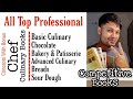 Chef professional culinary books  hotel management tutorial concepts with bonus  competitive books