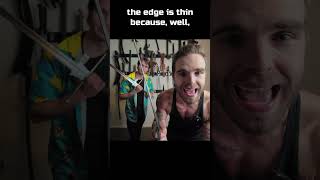 Movies SUCK at swords! #sword #History #shorts