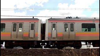 E129系B15+A25編成信越本線下り443M 長岡→新潟