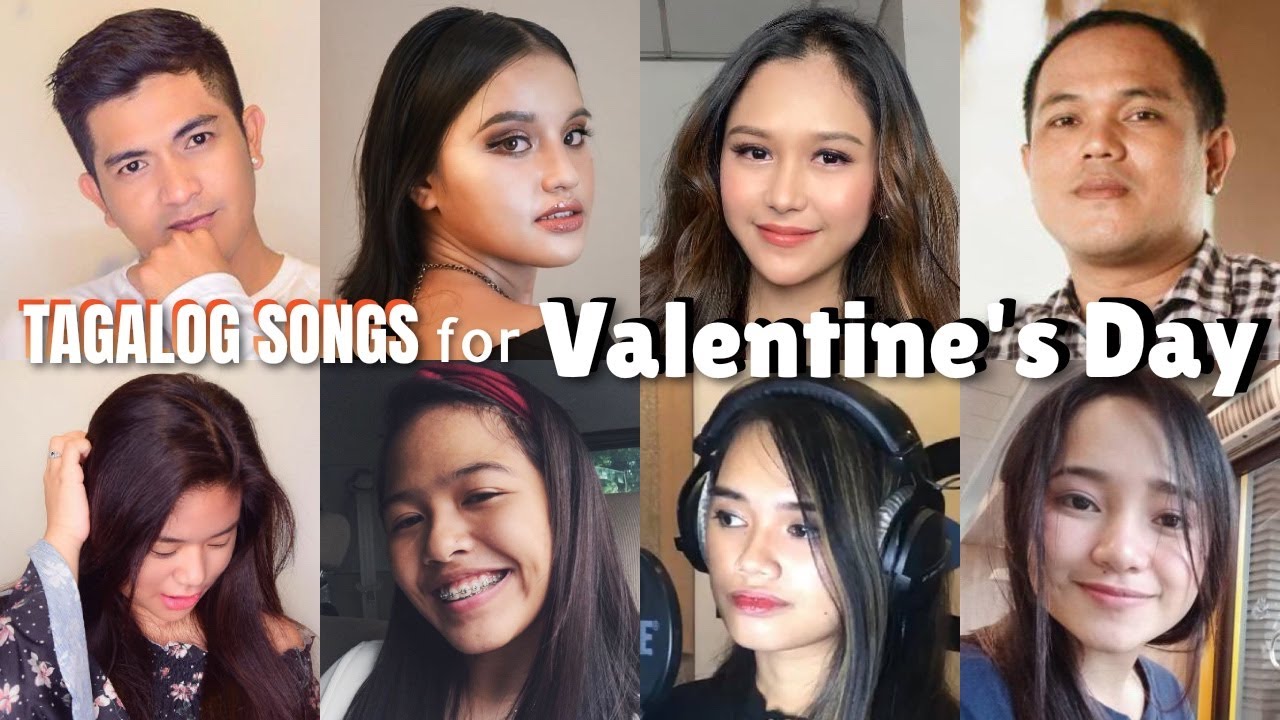 TAGALOG SONGS MEDLEY for VALENTINE'S DAY YouTube