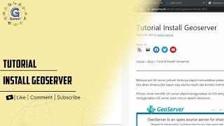Installing Geoserver