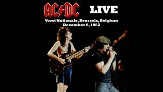 AC/DC - LIVE Brussels, Belgium, December 6, 1982 (Sounboard bootleg fixed)