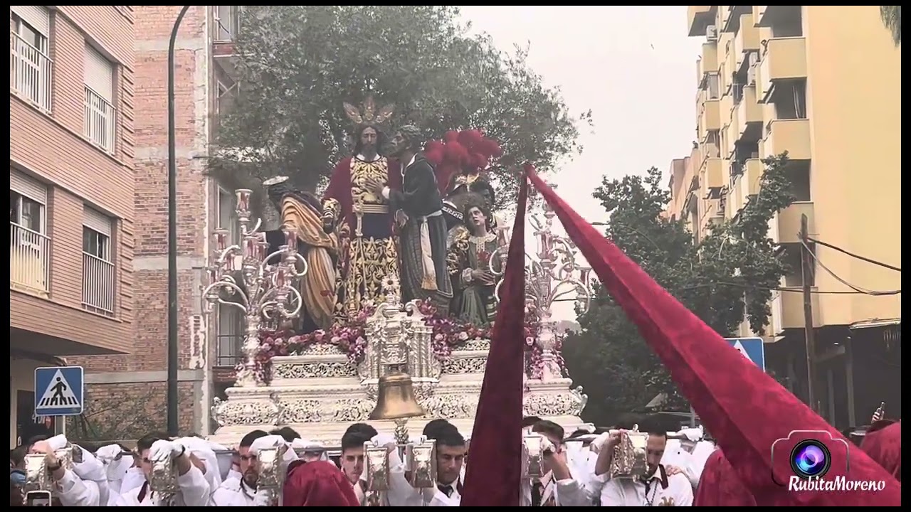 2. PROCESION  DE NTRO PADRE JESUS DEL PRENDIMIENTO MALAGA 2024 DOMINGO DE RAMOS.