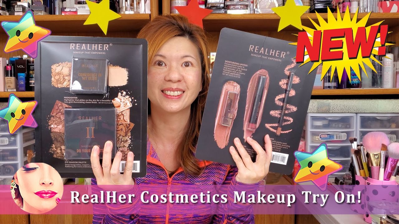 New Makeup Try On Real Her Cosmetics! YouTube