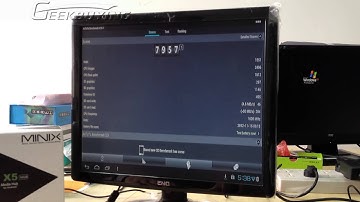 MiniX NEO X5 Google TV BOX Review part 2