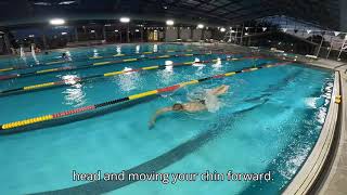 145. Butterfly drill  - single arm (second arm along the body).